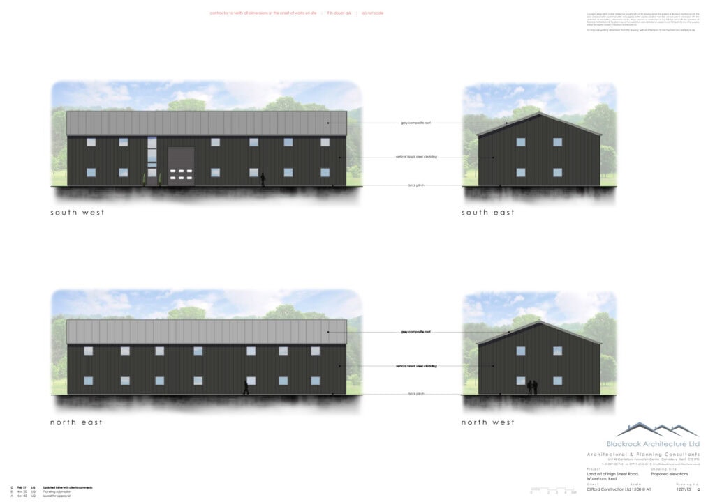13 Proposed elevations_